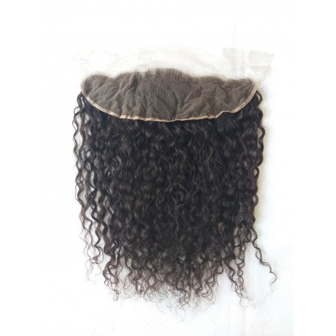 Raw Natural Curly Lace Frontal 13x4
